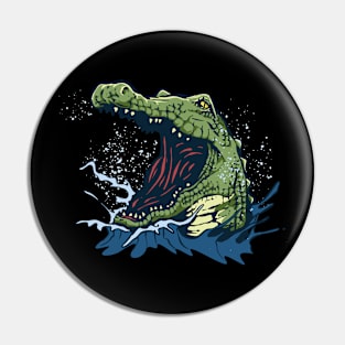 crocodile illustration Pin