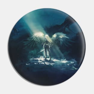 Armored Angel in the Forest Pin