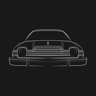 AMC Pacer - front stencil, white T-Shirt