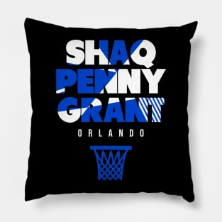 Throwback Orlando Basketball Pillow