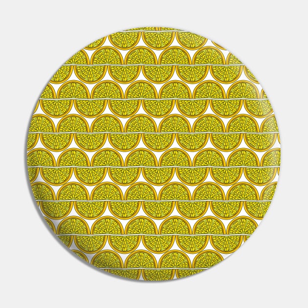 Wavy Lemon Pin by faiqawaheed