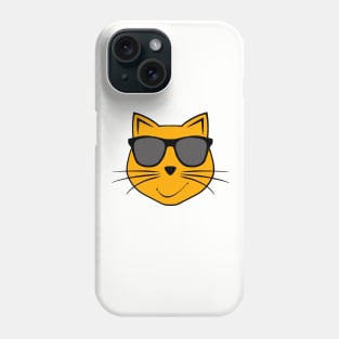 Cool Coffee Cat Phone Case