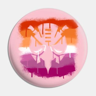 Lesbian Predacon Pin