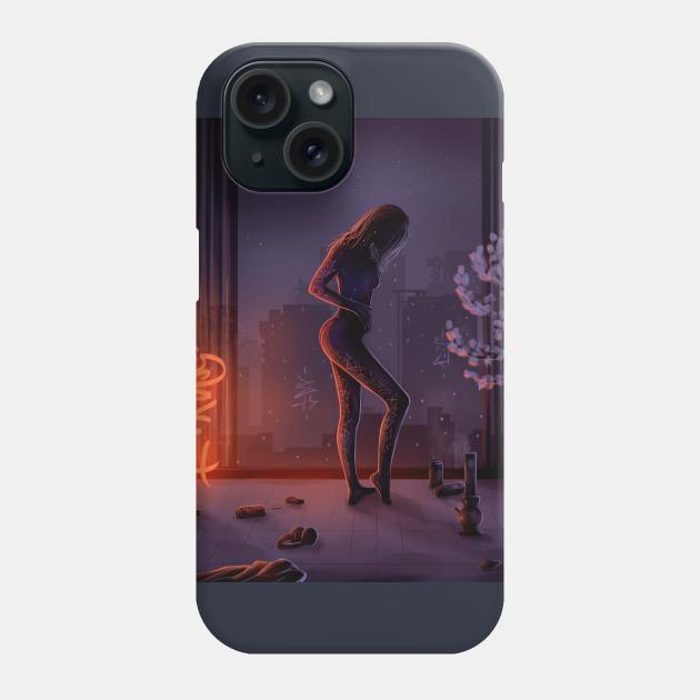 Space Trip Phone Case by DenielHast