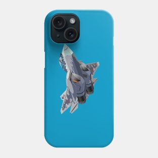 Cartoon stealth fighter Phone Case