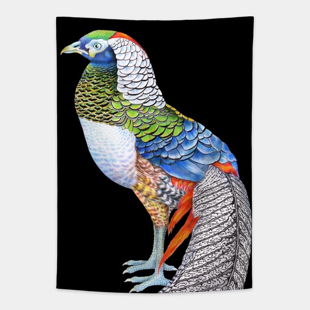 Pheasant Tapestry by Tim Jeffs Art