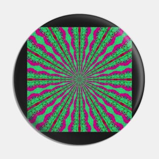 Psychedelic Dreams vibrant hippy Patterns Pin