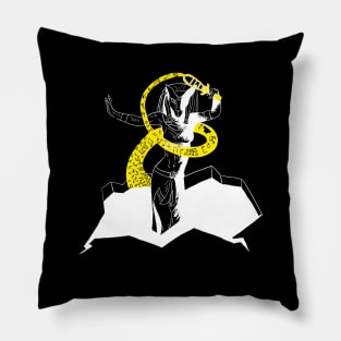 Bastet the Bellydancer Dark Pillow