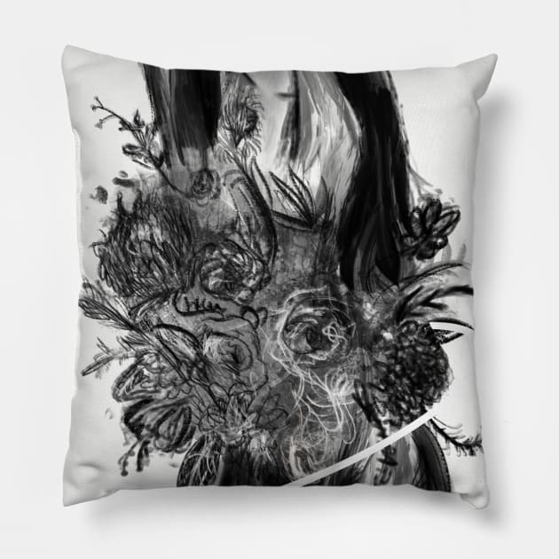 Flower Girl Pillow by Turner&Dunavant