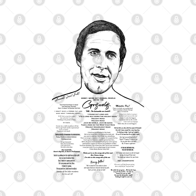 Chevy Chase - National Lampoon Ink'd Series by daveseedhouse