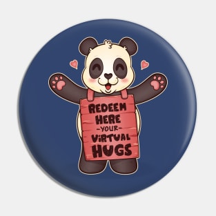 REDEEM HERE YOUR VIRTUAL HUGS Pin