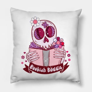 Bookish Baddie Pillow