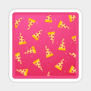 Pizza Hearts Magnet