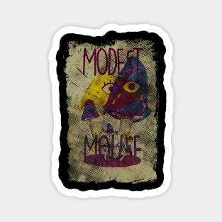 Modest Mouse w/ Halftone Pattern Magnet