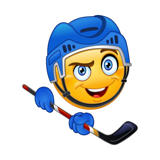 Hockey Emoticon by DigiToonsTreasures