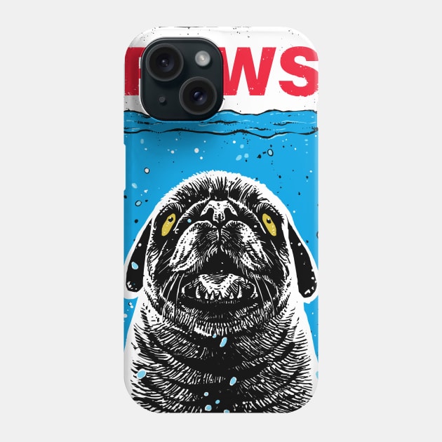 Paws Pug Phone Case by barmalisiRTB