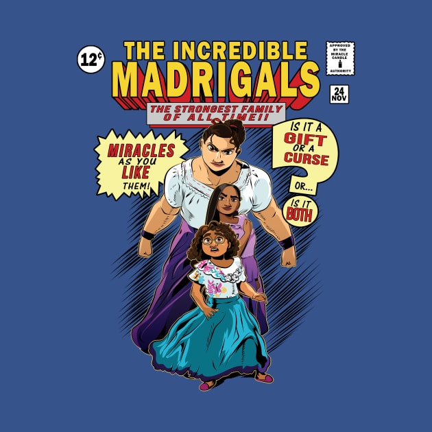 The Incredible Madrigals by amodesigns