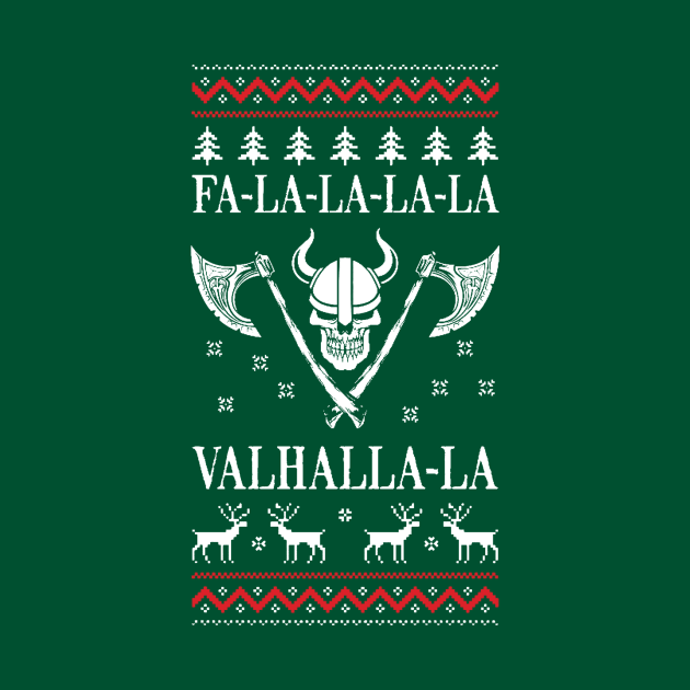 Christmas Xmas Fa La La La La La Valhalla La by fromherotozero