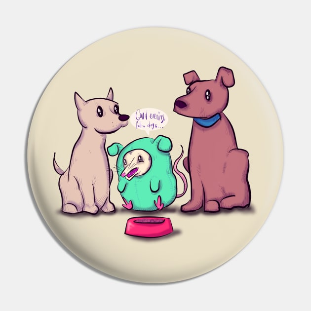 Fellow Dogs Pin by LVBart