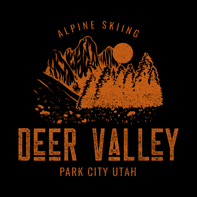 DEER VALLEY PARK CITY UTAH by Cult Classics