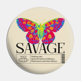 Savage Butterfly Design Pin