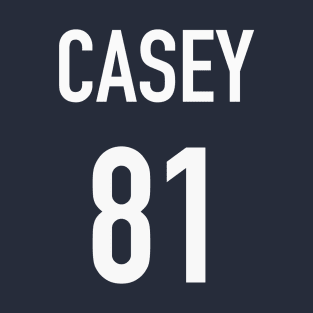 Casey Jersey (White Text) T-Shirt