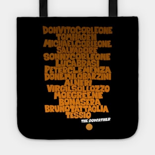 The Godfather: Tribute to the Main Actors of the Classic Tote