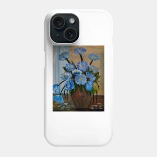 A beautiful bouquet of flowers in a Cooper vase Phone Case