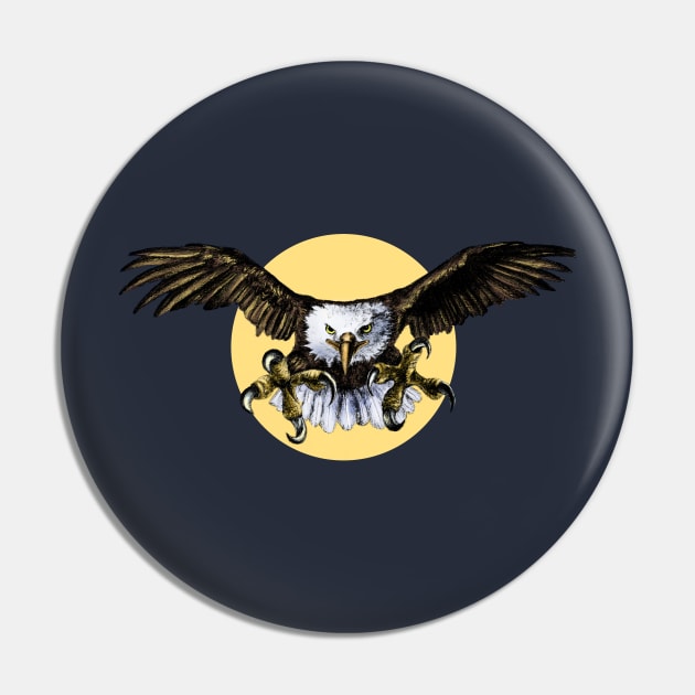 Eagle Pin by annashell
