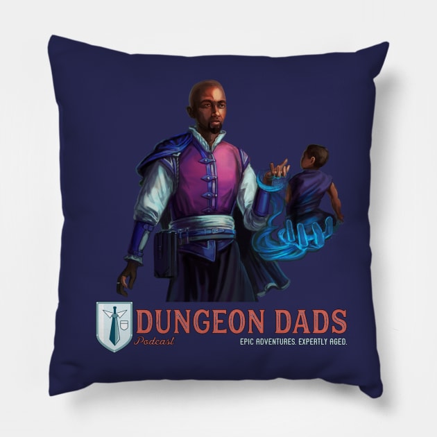 Ionas Silchavind Portrait Pillow by dungeondads