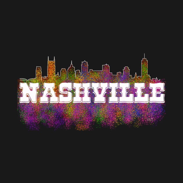 Nashville Skyline by Wolfgon Designs