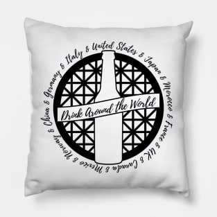 World Showcase Drink Around the World (Beer) Pillow