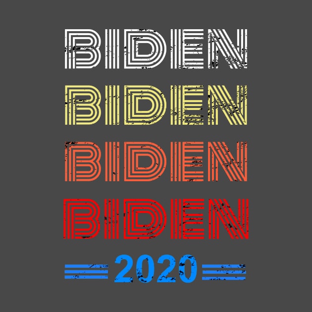 Biden 2020 Vote For American President Election Gift Vintage style by WPKs Design & Co