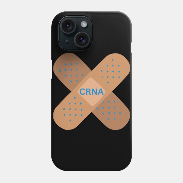 Certified Registered Nurse Anesthetist T-Shirt and Merchandise/CRNA Accessories/CRNA Recognition/CRNA Apparel/Certified Registered Nurse Anesthetist Professional Phone Case by The Bunni Burrow