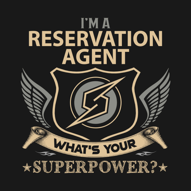 Disover Reservation Agent T Shirt - Superpower Gift Item Tee - Reservation Agent - T-Shirt