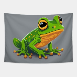 Frog Portrait Tapestry