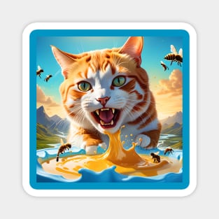 Cats Milk And Honey Magnet