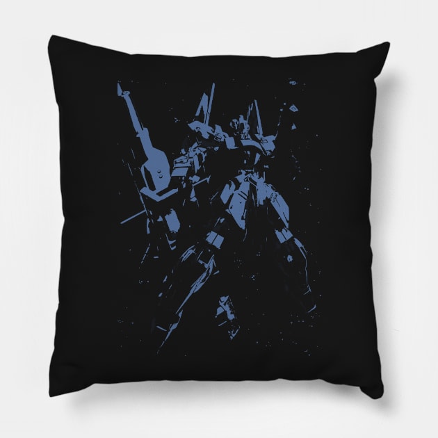 Blue GDM Pillow by malaqueen