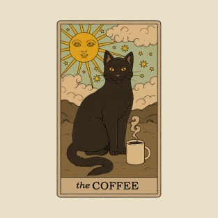 The Coffee - Cats Tarot T-Shirt