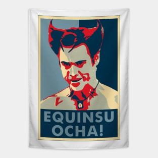 White Devil (Equinsu Ocha) Tapestry