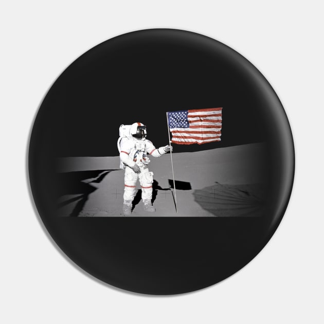 Moon Landing Pin by lavdog