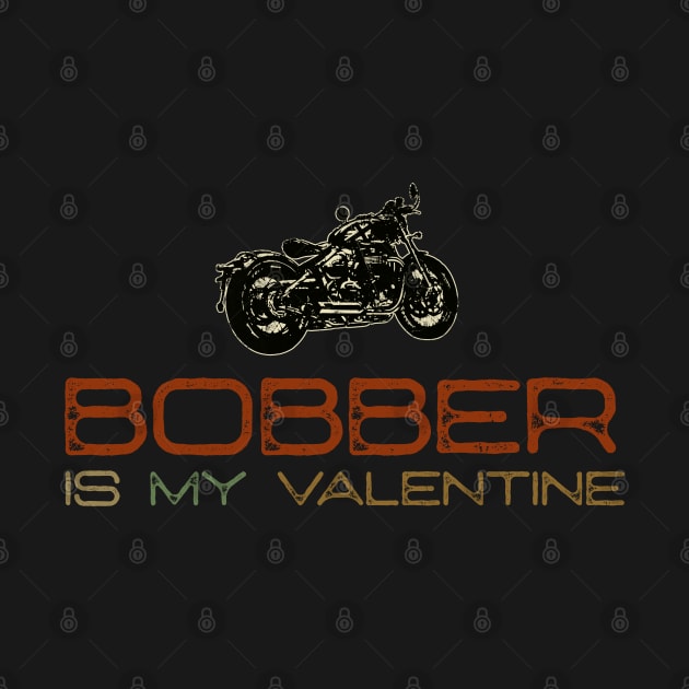 Bobber Motorcycle, Valentine's Day Gifts, Triumph by SW-Longwave