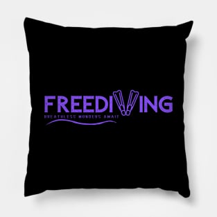 Freediving - Breathless Wonders Await | Freediving | Freediver | Ocean lover | Diver | Apnea Pillow