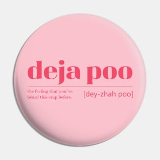 Deja poo definition Pin