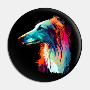 Borzoi Pin