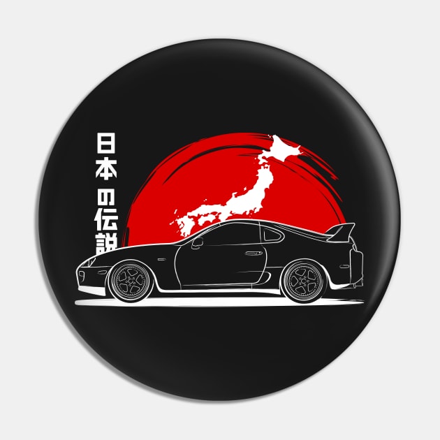 JDM Supra Pin by turboosted