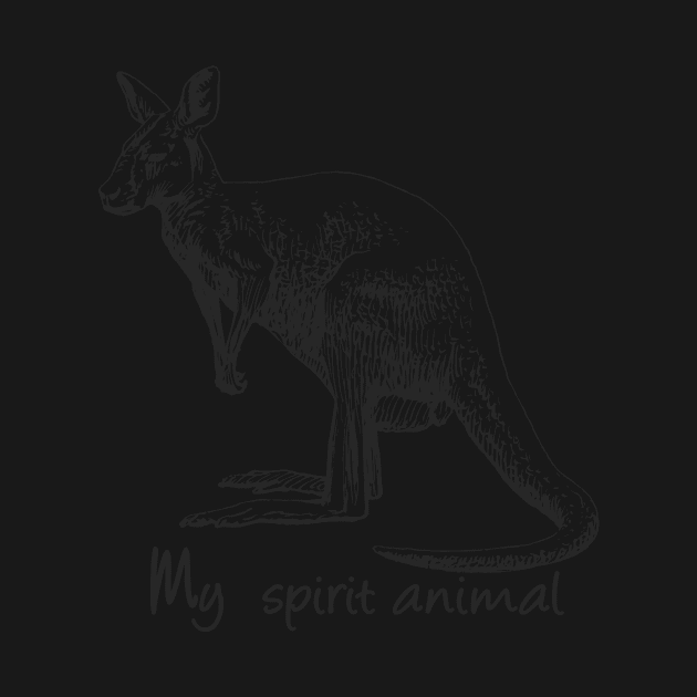 Kangaroo My spirit animal by Manikool