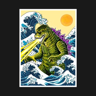 The Great Godzilla off Kanagawa T-Shirt