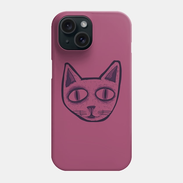 purplecat Phone Case by revjosh