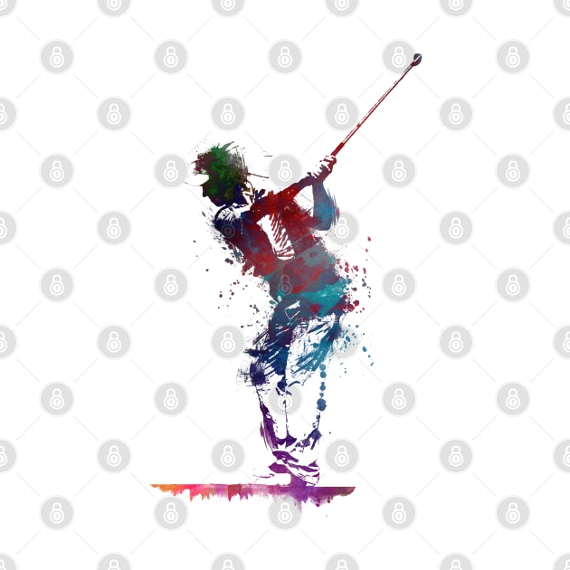 golf player sport art #golf #sport by JBJart